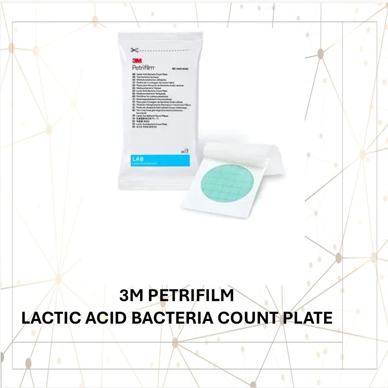 3M PETRI - LACTIC ACID BACTERIA PLATE 3M PETRI - LACTIC ACID BACTERIA PLATE