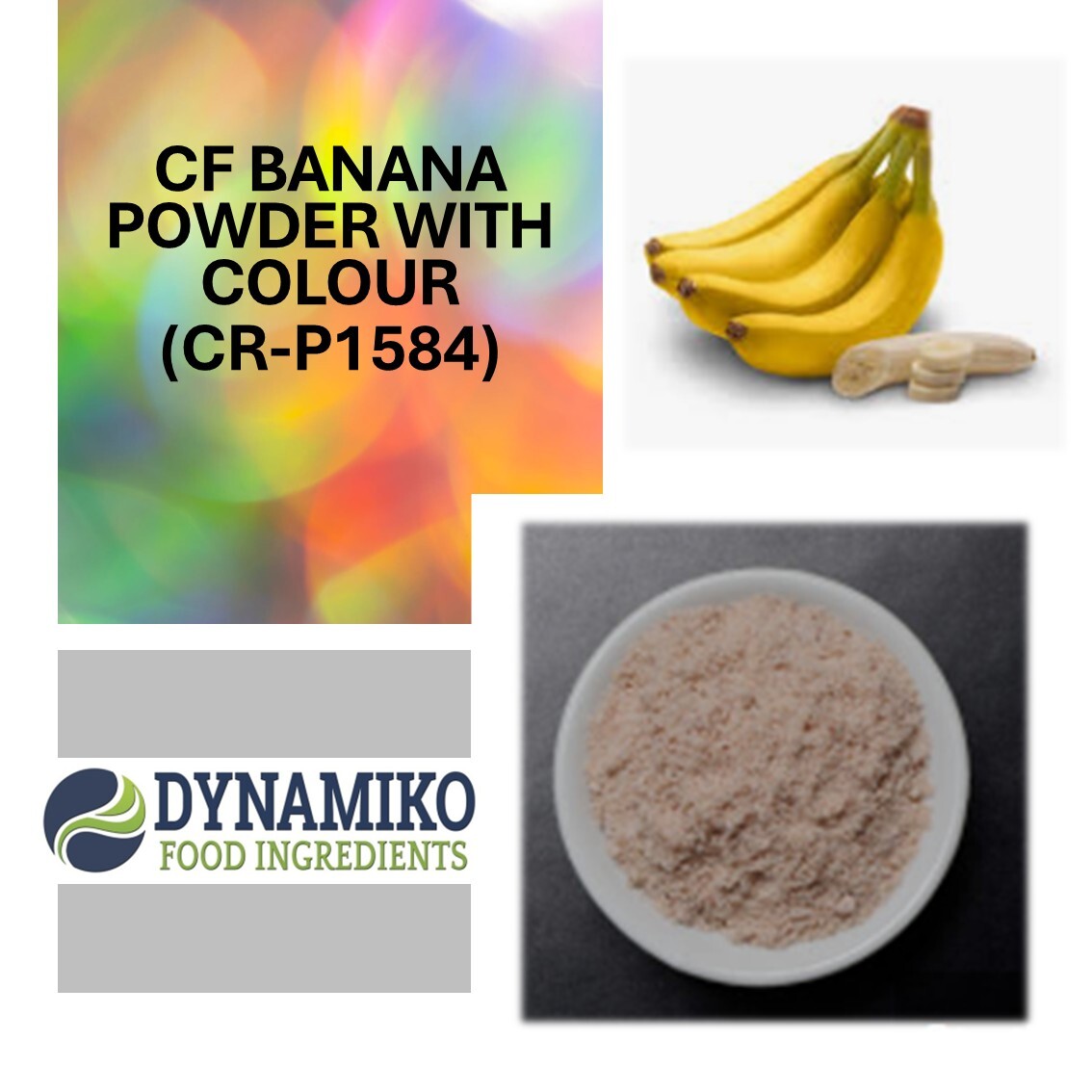 CF - BANANA POWDER WITH COLOUR (CR-P1584) - P/KG