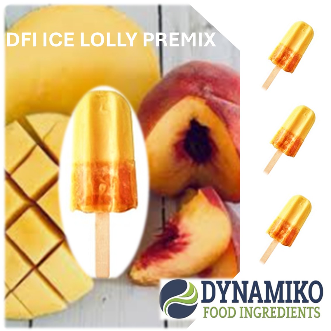 DFI ICE LOLLY PREMIX - MANGO / PEACH DFI ICE LOLLY PREMIX - MANGO / PEACH