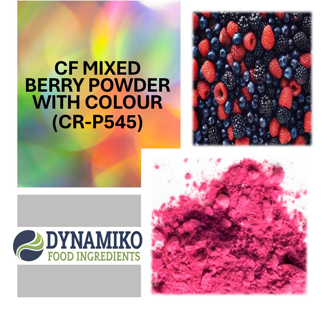CF - MIXED BERRY POWDER WITH COLOUR (CR-P545)