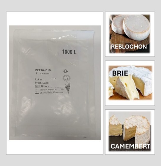 Pcp Sample Cheese SACCO PCP SM – 10D | Dairy Culture for Cheese & Fermented Products