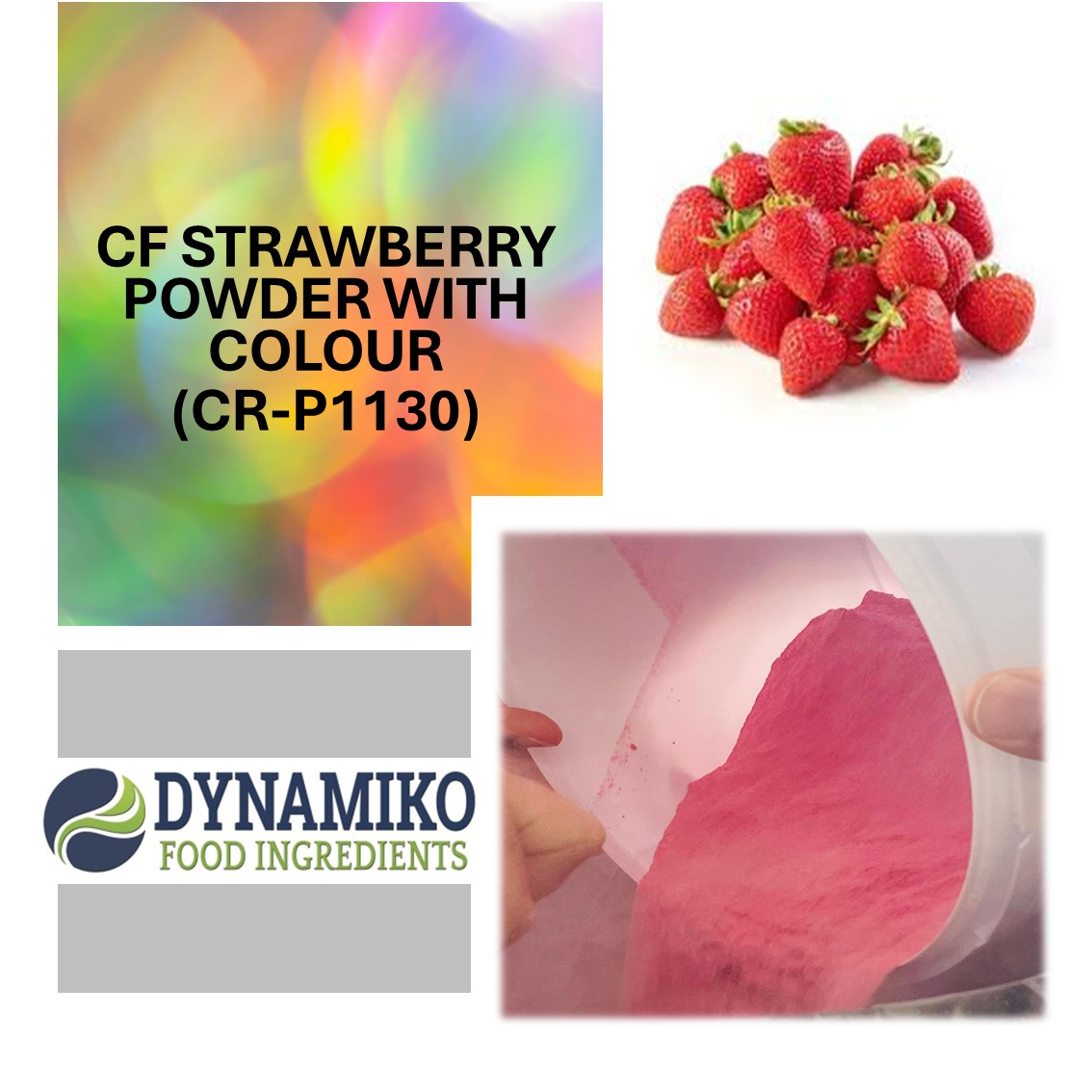 CF - STRAWBERRY POWDER WITH COLOUR (CR-P1209)